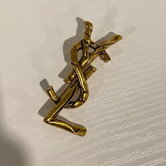 Saint Laurent Opyum Brooch - Picture 1 of 3